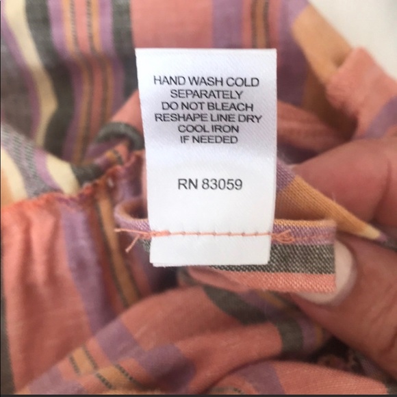 Drew By Anthropologie Strapless Split Leg Sz Lg - Picture 5 of 5